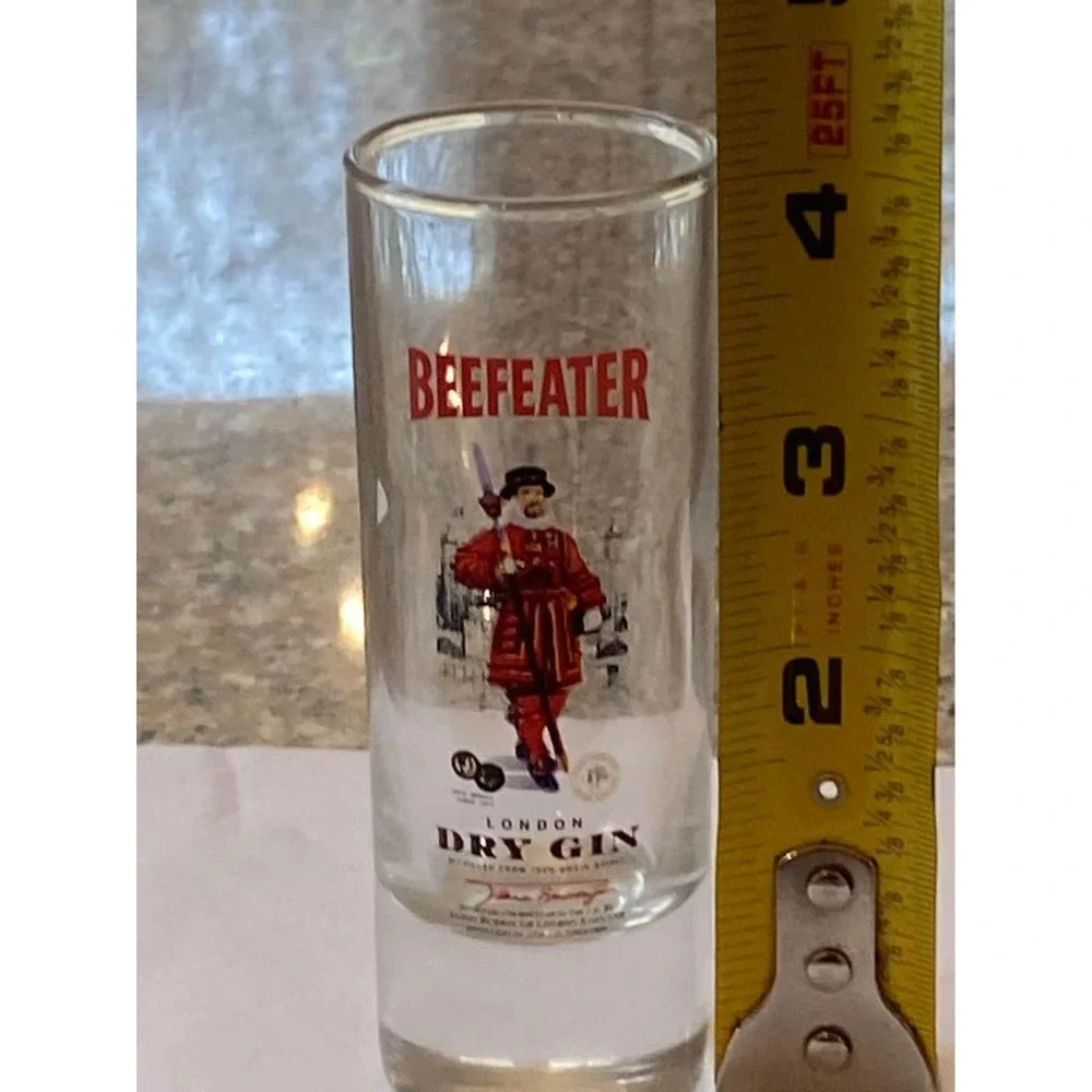 Beefeater London Dry Gin Double Shot‎ Glass - 4” Tall
